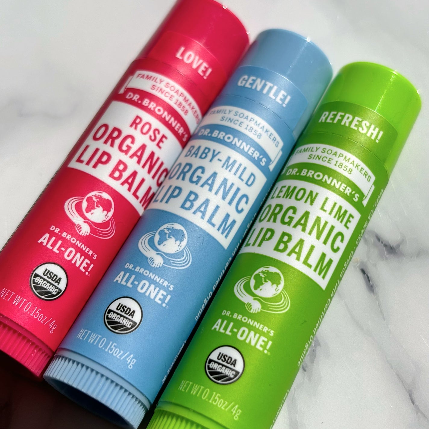 マジック オーガニックリップバーム/ドクターブロナー/リップバームを使ったクチコミ(1枚目)