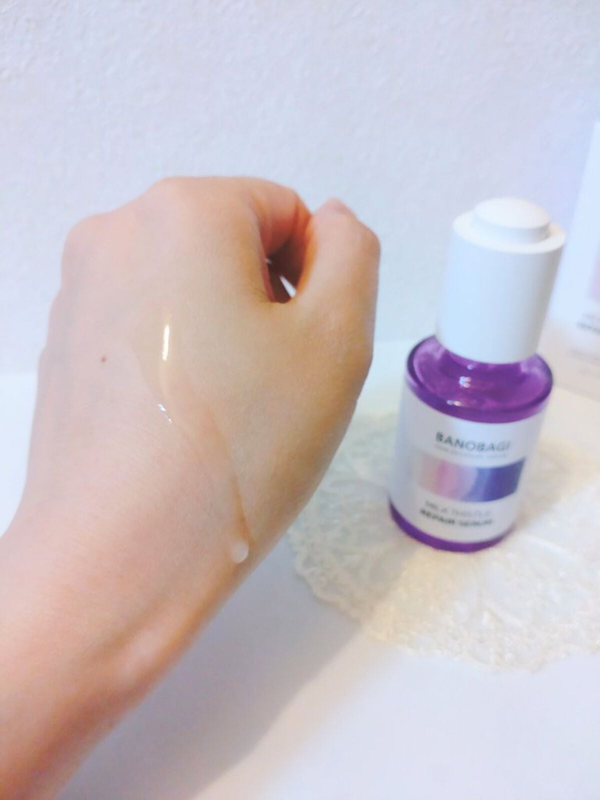 ミルクシスル リペアセラム/BANOBAGI/美容液を使ったクチコミ(4枚目)