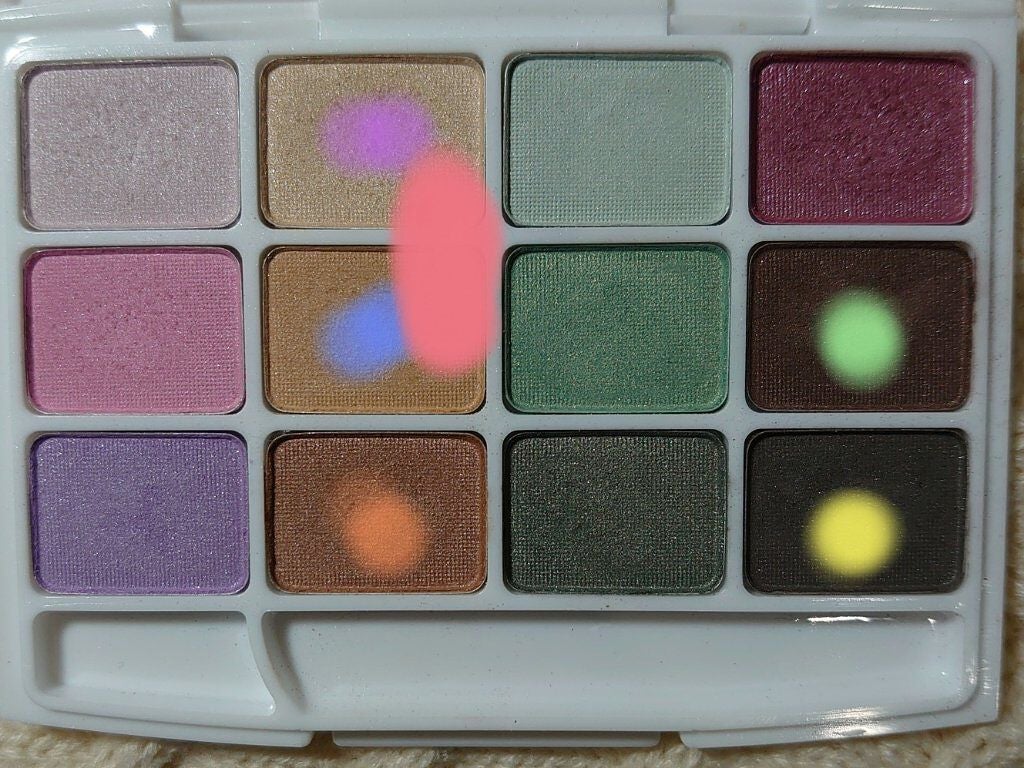 12色アイシャドウパレット/LOUJENE/アイシャドウパレットを使ったクチコミ(4枚目)