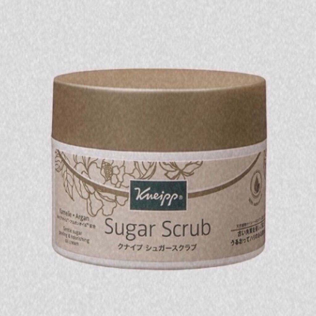クナイプ シュガースクラブ カメリア＆アルガン/クナイプ/ボディスクラブを使ったクチコミ（1枚目）