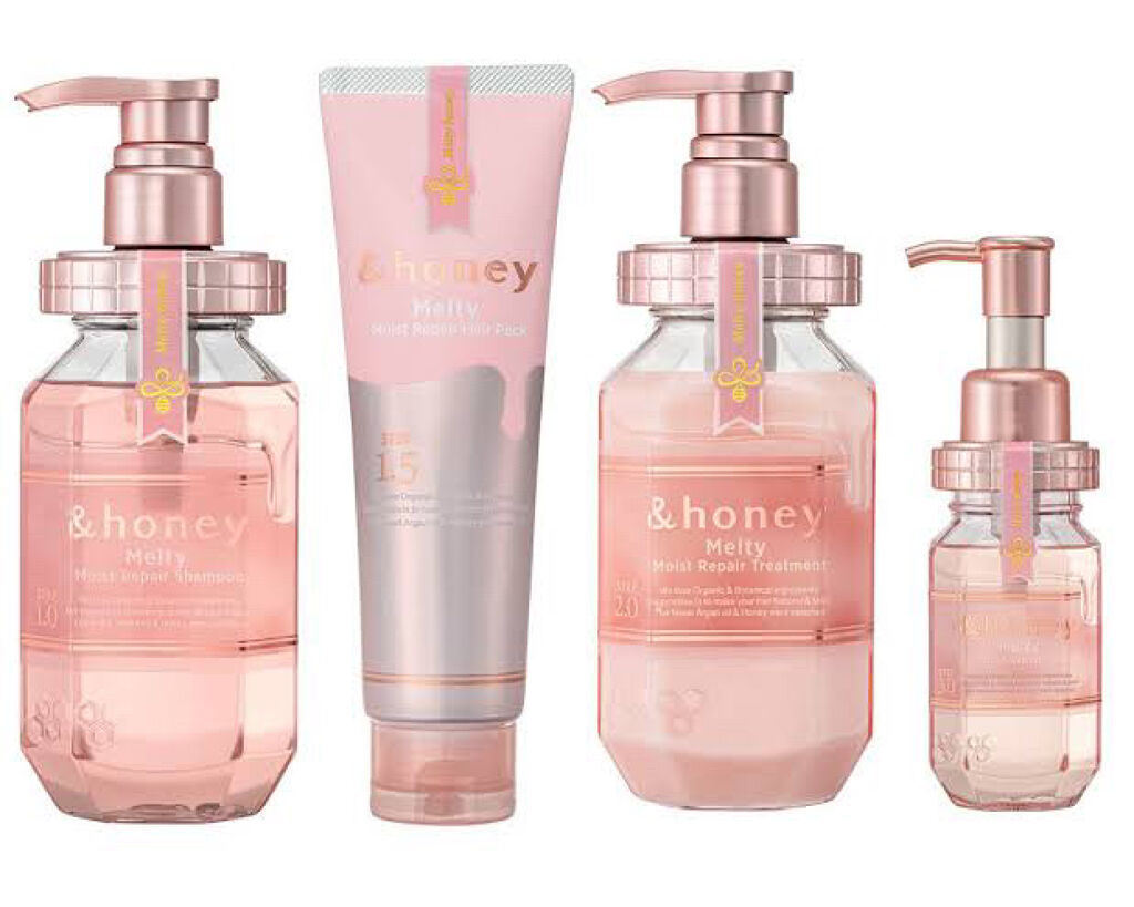 &honey Melty モイストリペア シャンプー1.0／モイストリペア ヘアトリートメント2.0/&honey/市販シャンプーを使ったクチコミ（3枚目）