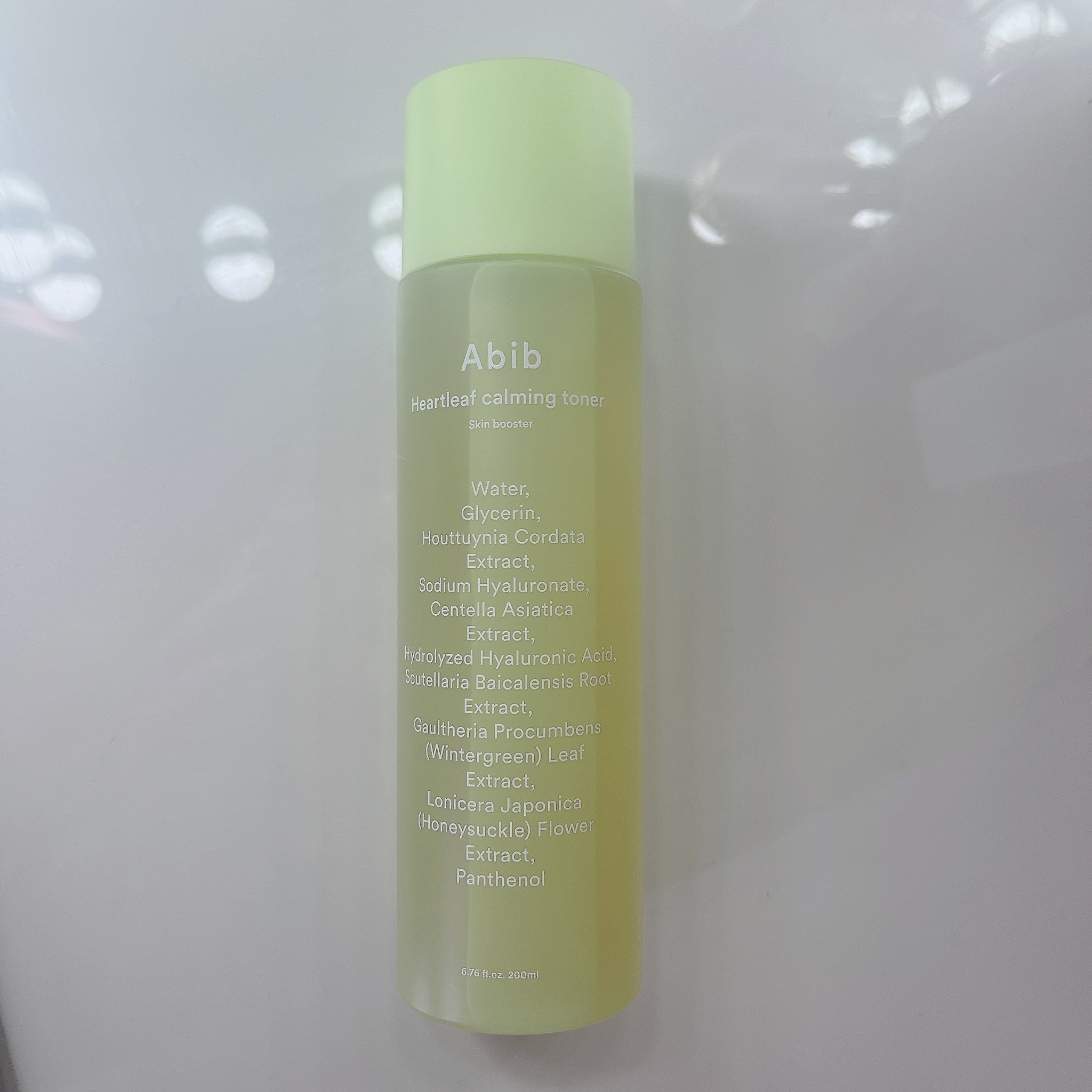 ドクダミカーミングトナー スキンブースター/Abib /ブースター・導入液を使ったクチコミ（2枚目）