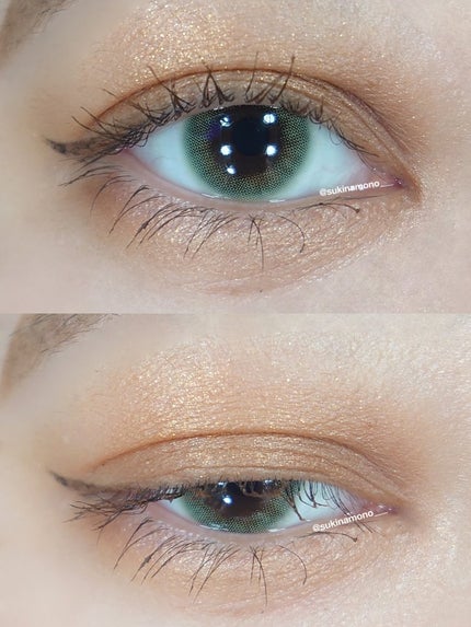 ザ スキン アイシャドウ パレット/perse/アイシャドウパレットを使ったクチコミ(4枚目)