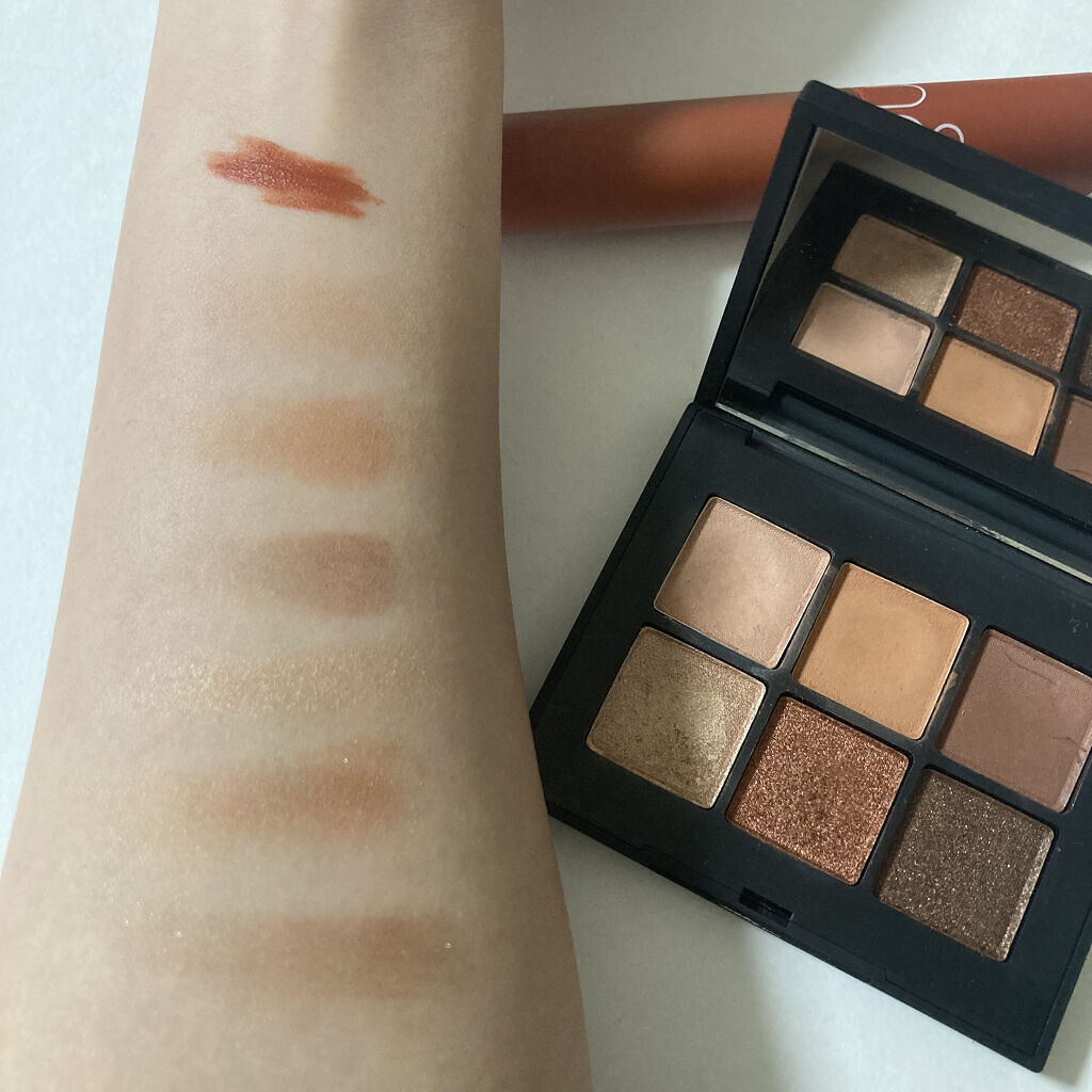 ヴォワヤジュールアイシャドウパレット/NARS/アイシャドウパレットを使ったクチコミ（2枚目）