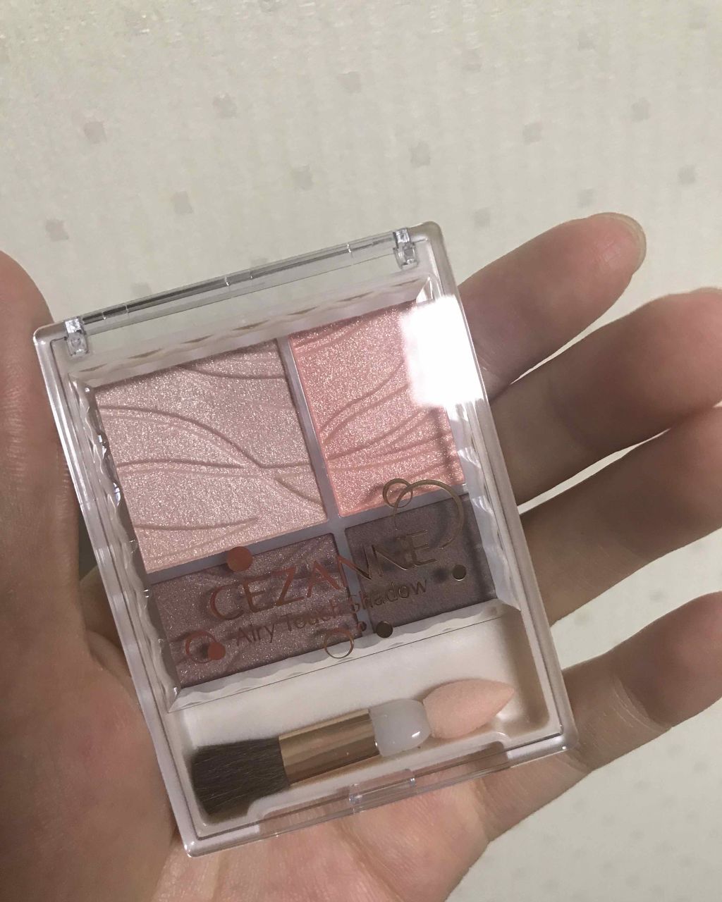 エアリータッチシャドウ/CEZANNE/アイシャドウパレットを使ったクチコミ(1枚目)