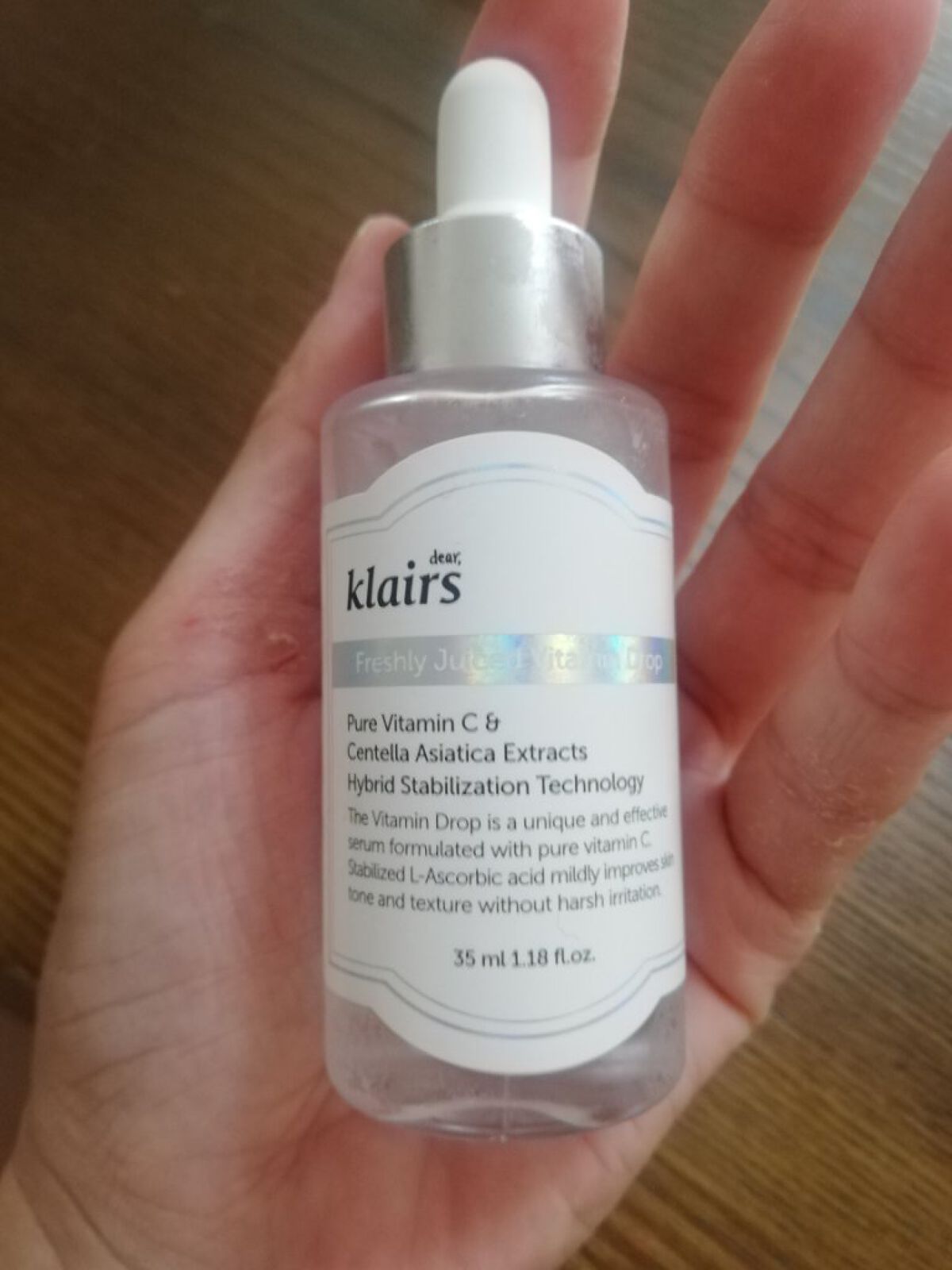 フレッシュリージュースドビタミンドロップ(35ml)/Klairs/美容液を使ったクチコミ(1枚目)