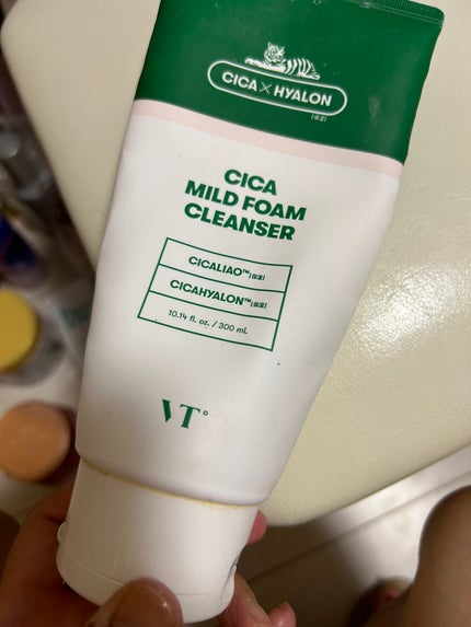 CICA マイルドフォームクレンザー/VT/洗顔フォームを使ったクチコミ(1枚目)