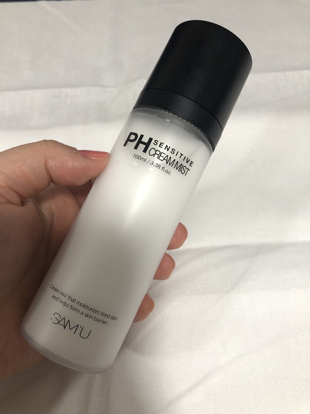 PHセンシティブクリームミスト/SAM'U/ミスト状化粧水を使ったクチコミ（3枚目）
