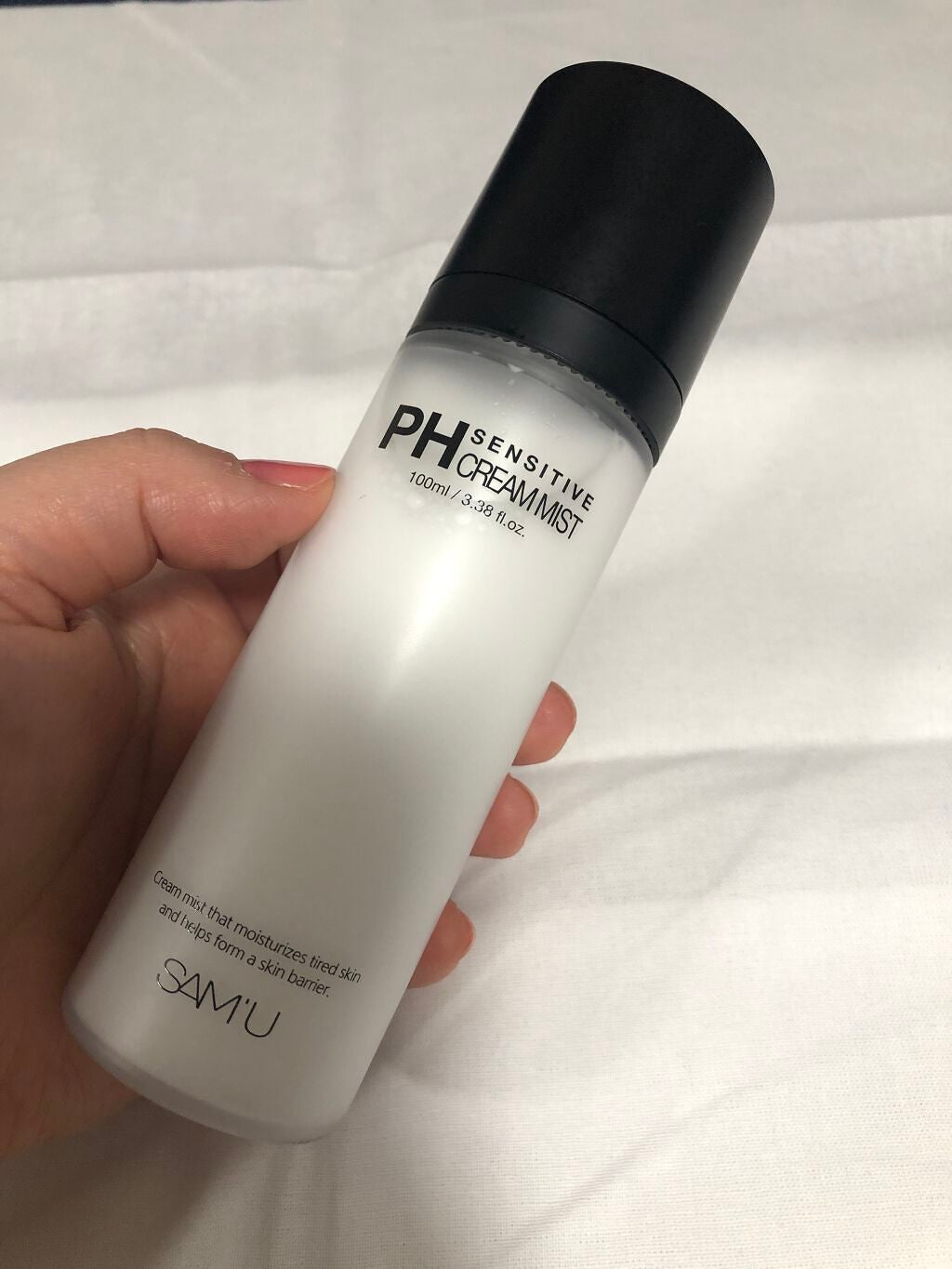 PHセンシティブクリームミスト/SAM'U/ミスト状化粧水を使ったクチコミ(3枚目)