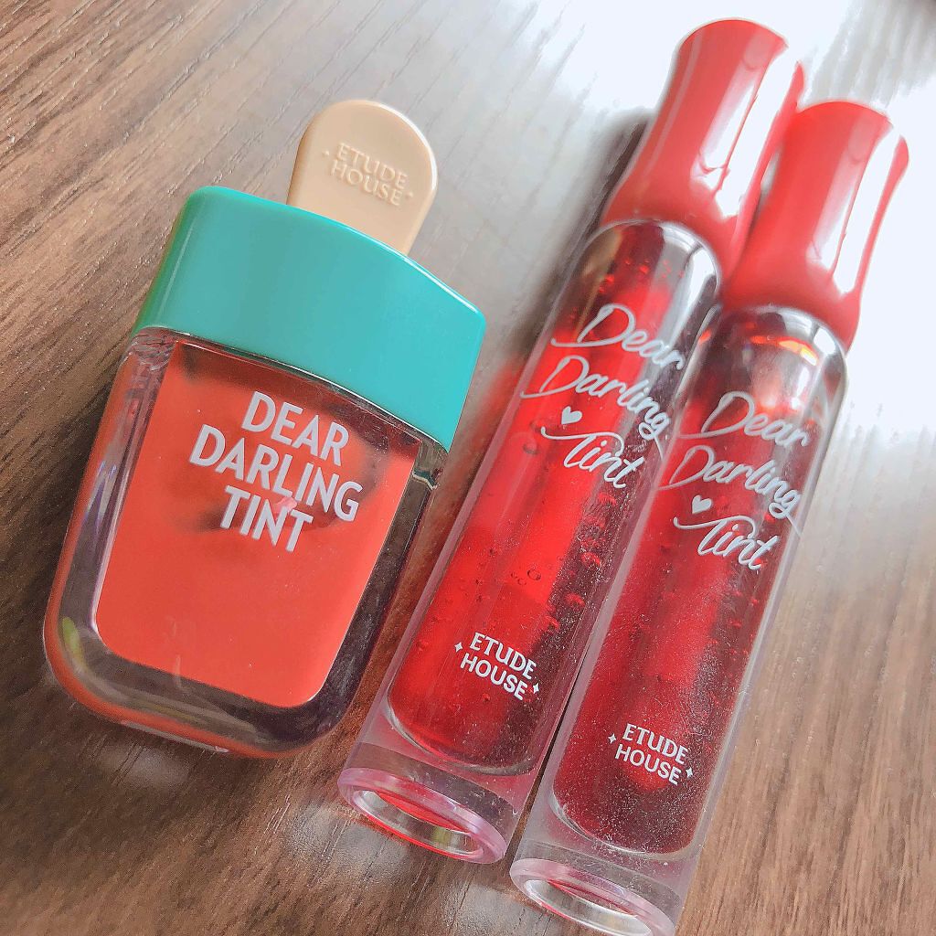 ディアダーリン ウォータージェルティント/ETUDE/リップティントを使ったクチコミ（1枚目）