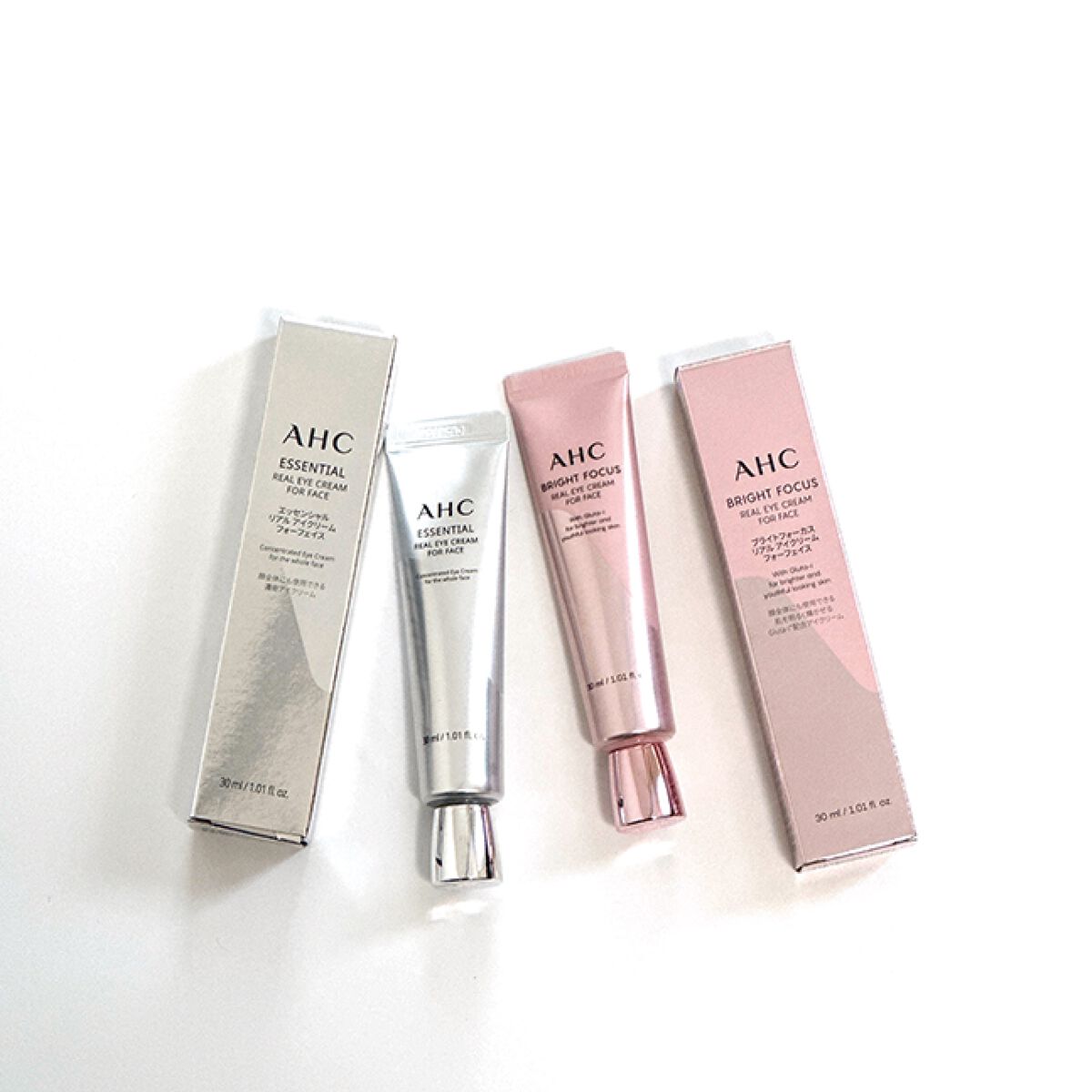 エッセンシャル リアル アイクリーム フォーフェイス/AHC/アイケア・アイクリームを使ったクチコミ(3枚目)