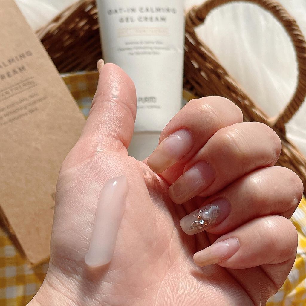 オーツインカーミングジェルクリーム/PURITO/フェイスクリームを使ったクチコミ（3枚目）