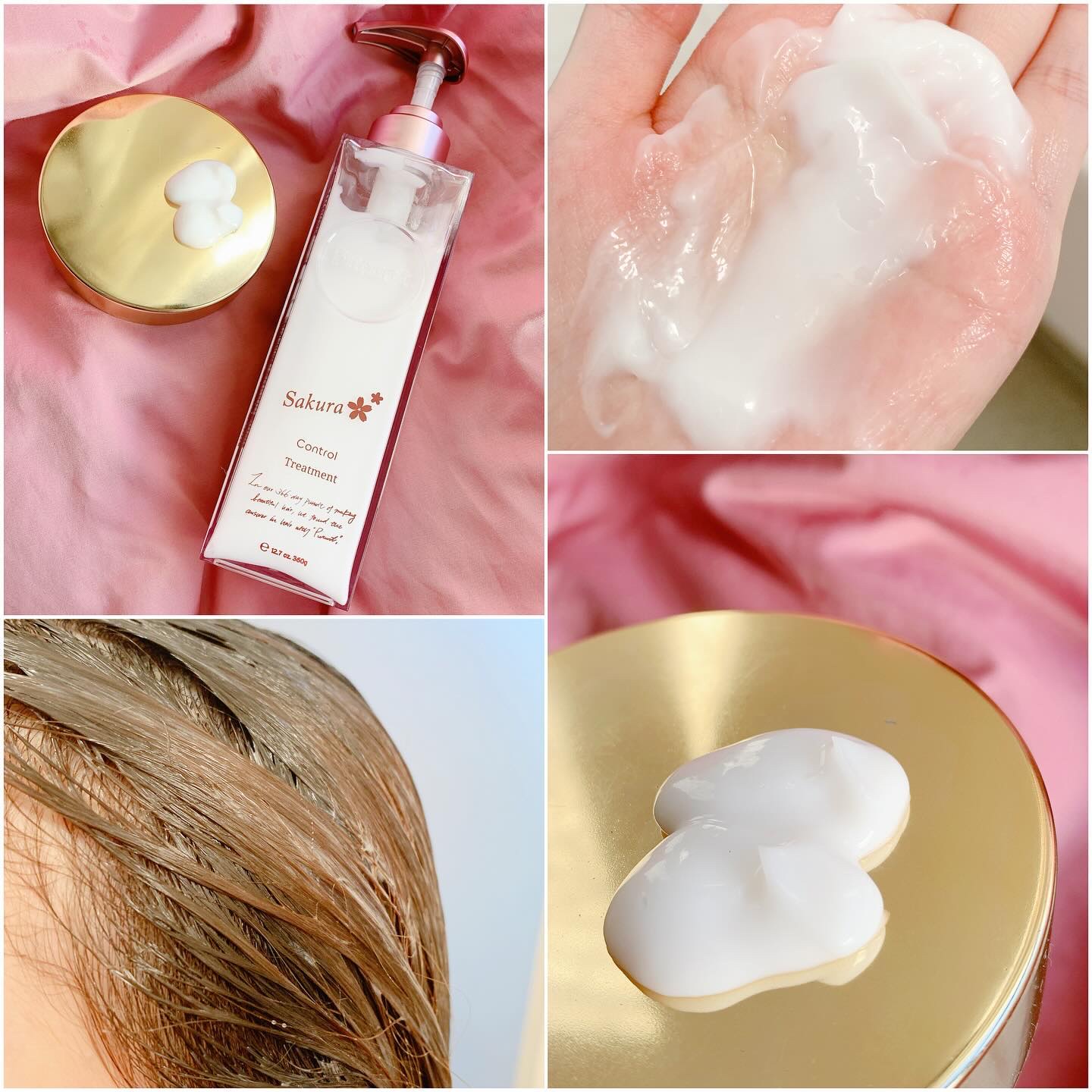 プルント　コントロール美容液ヘアオイル　サクラ  80mL/Purunt./ヘアオイルを使ったクチコミ（3枚目）