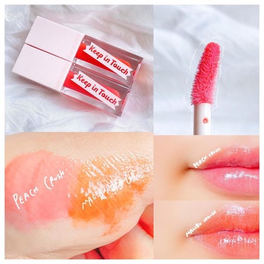 韓国っぽい！むっちりリップを手に入れる🇰🇷
《 KEEP IN TOUCH / JELLY LIP PLUMPER TINT﻿
﻿
ここ最近紹介している″プランパー″﻿
（プランパーについて知りたい人は