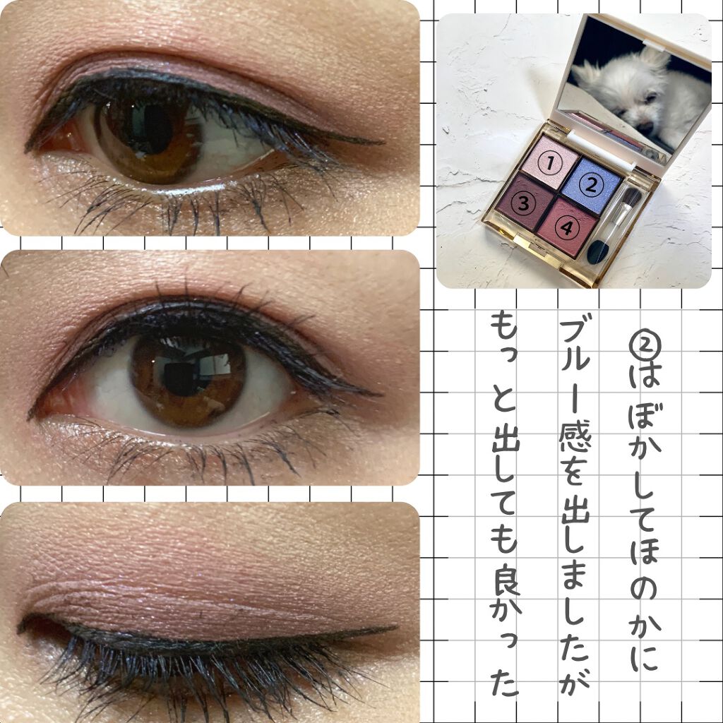 アイプランナーパレット/excel/アイシャドウパレットを使ったクチコミ(3枚目)