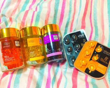 ヘアーオイル【トリートメント】/ellips/ヘアオイルを使ったクチコミ(1枚目)