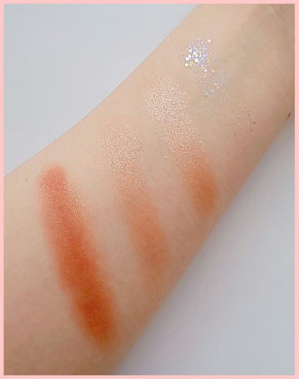 TWINKLE POP Pearl Flex Glitter Eye Palette/CLIO/アイシャドウパレットを使ったクチコミ(2枚目)