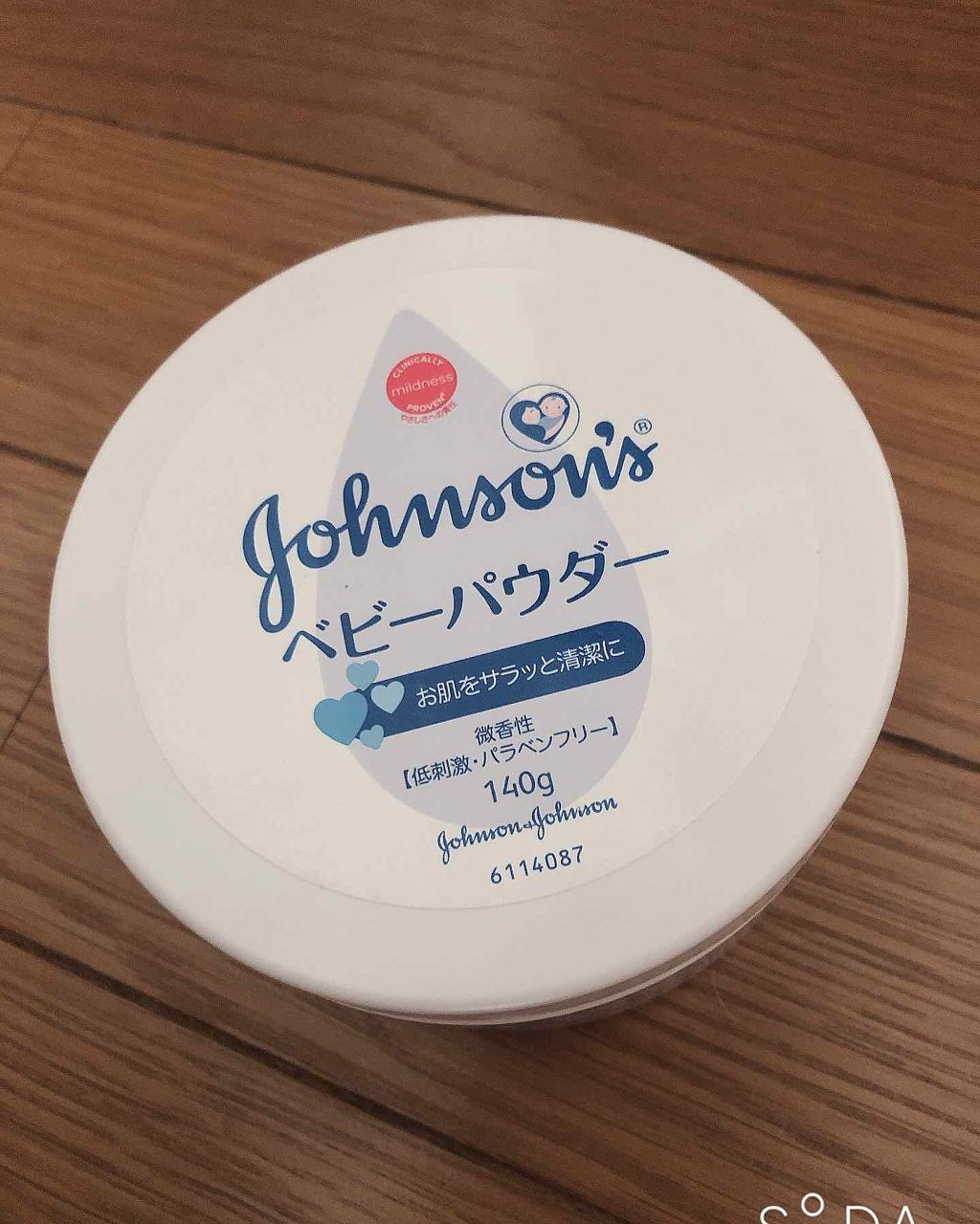 ジョンソン ベビーパウダー/ジョンソンベビー/ボディパウダーを使ったクチコミ（1枚目）