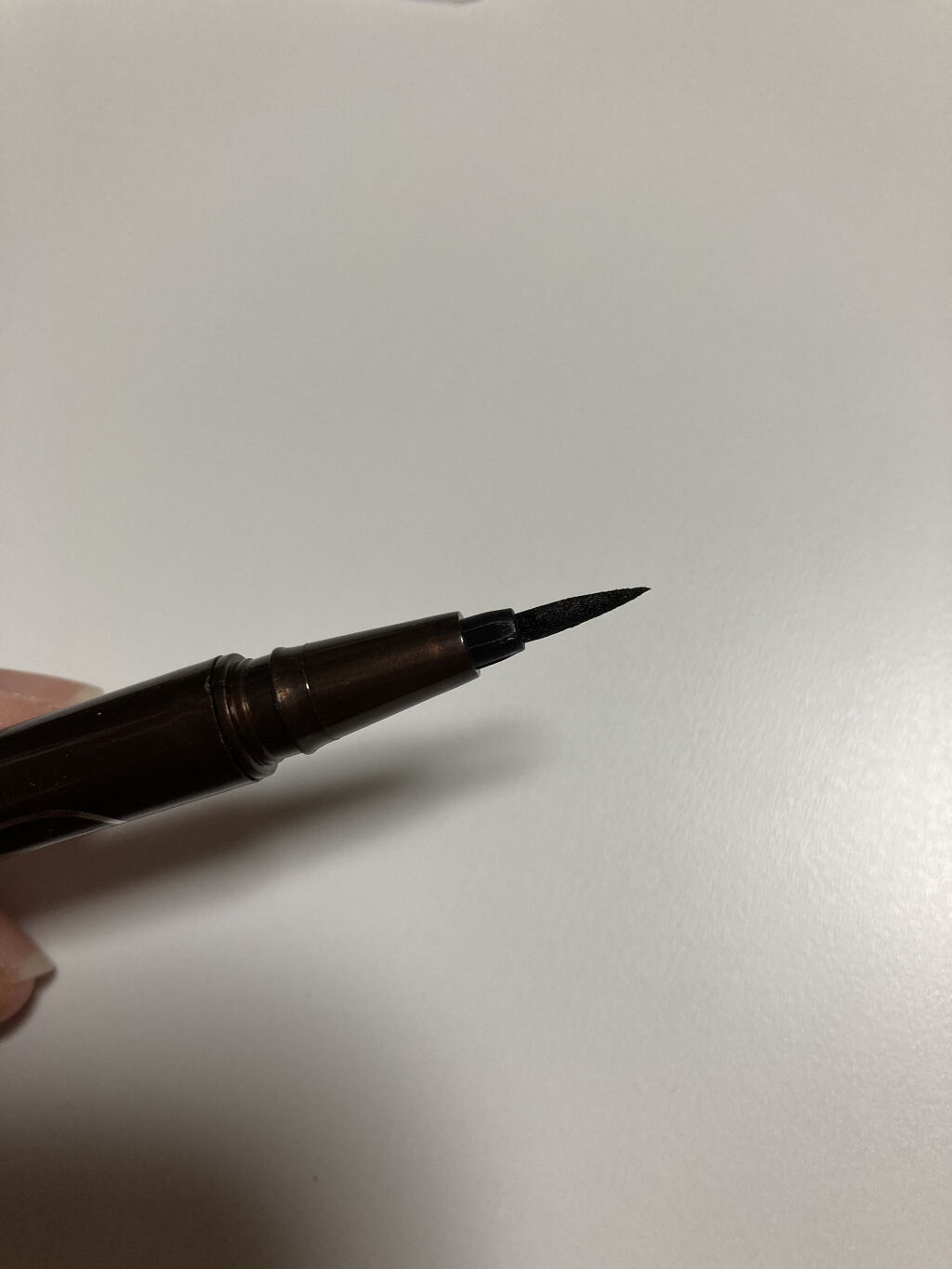 スムースリキッドアイライナー スーパーキープ 02 ビターブラウン/ヒロインメイク/リキッドアイライナーを使ったクチコミ（2枚目）