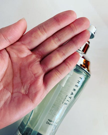 ナイトリペア シャンプー/ヘアトリートメント/THERATIS/シャンプー・コンディショナーを使ったクチコミ(2枚目)