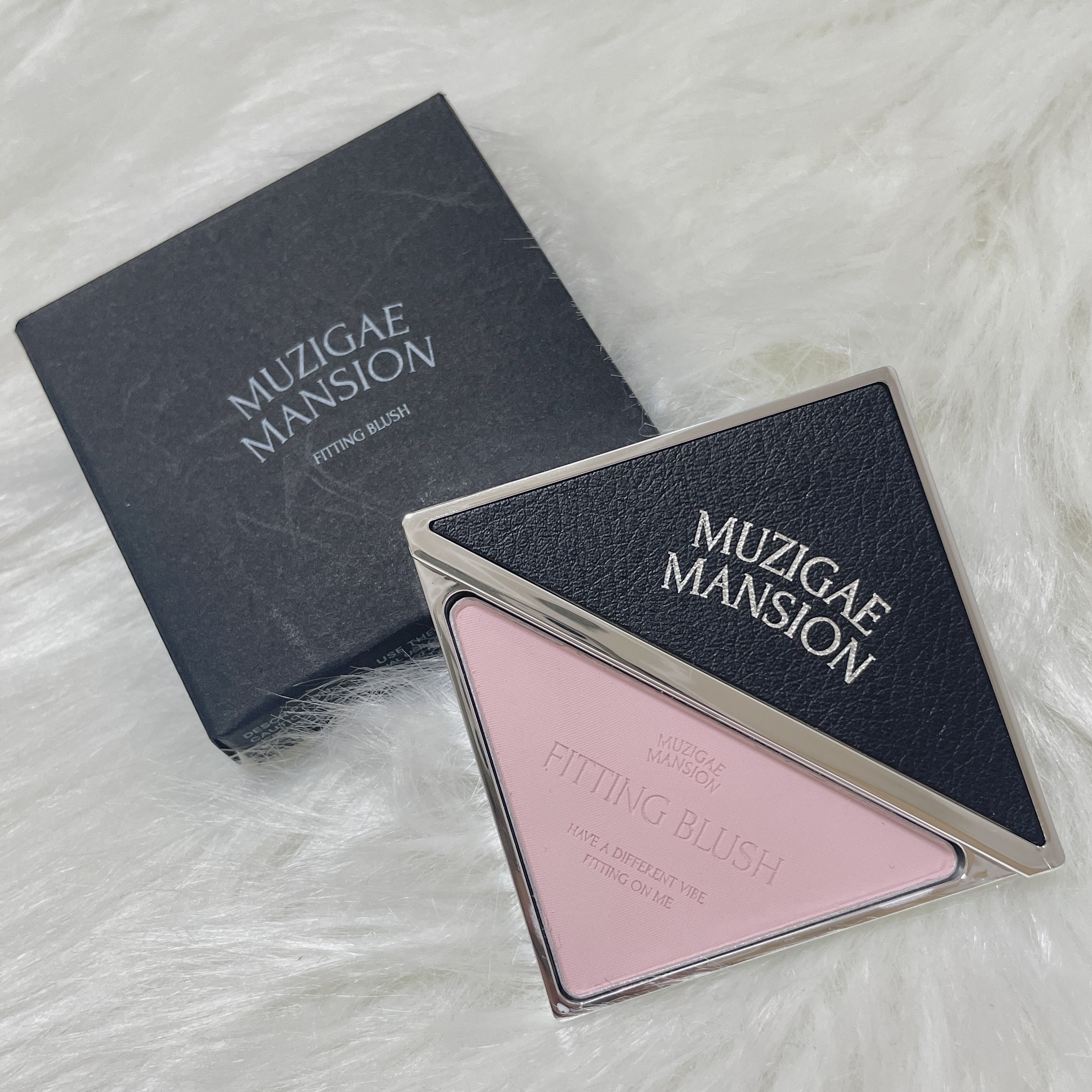 フィッティングブラッシュ 02 KINDA/MUZIGAE MANSION/パウダーチークを使ったクチコミ（1枚目）