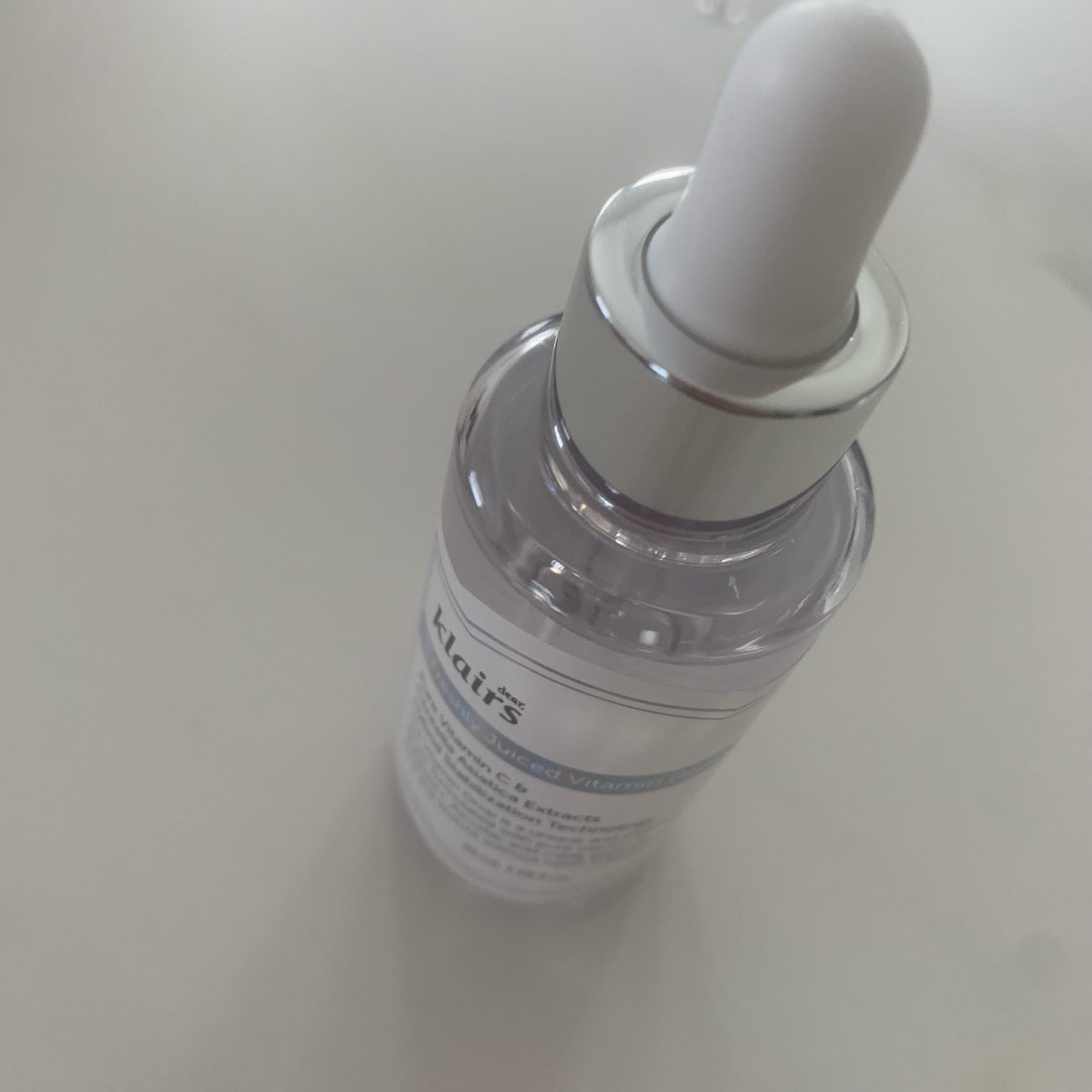 フレッシュリージュースドビタミンドロップ(35ml)/Klairs/美容液を使ったクチコミ(2枚目)