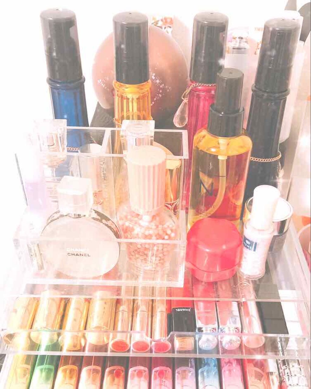 ルージュ ヴォリュプテ シャイン/YVES SAINT LAURENT BEAUTE/口紅を使ったクチコミ（1枚目）