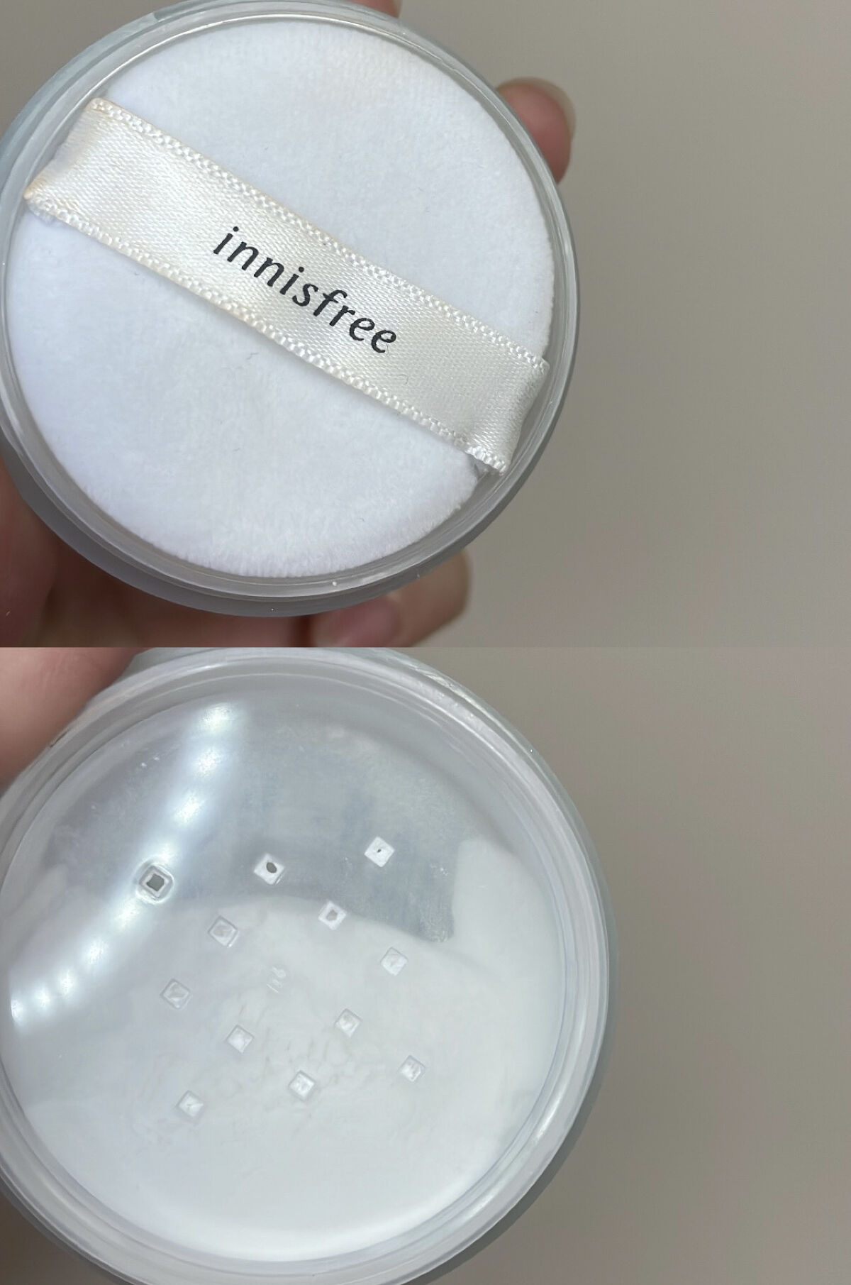 ノーセバム　ミネラルパウダー　N/innisfree/ルースパウダーを使ったクチコミ（2枚目）