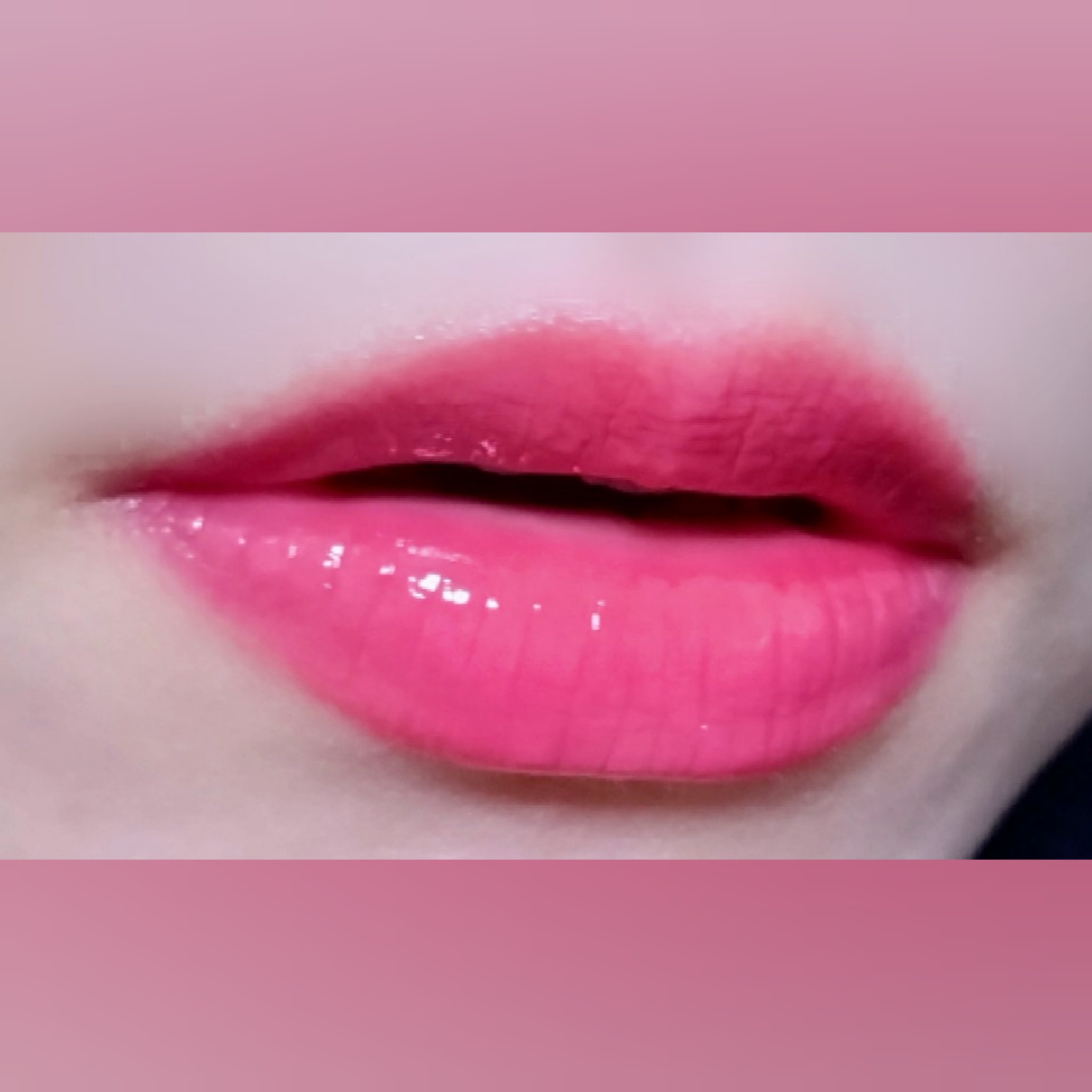 ロウグロウジェルティント R005 ハイビスカス/hince/リップティントを使ったクチコミ（3枚目）