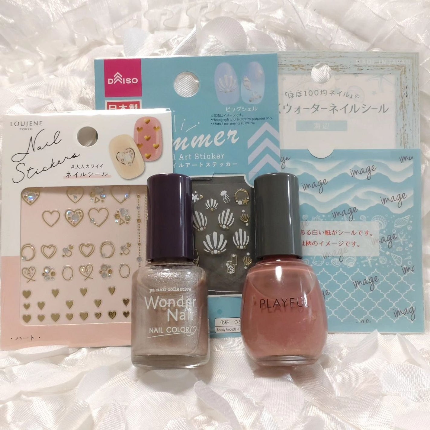 ミルクティ on LIPS 「✴✴#まだ夏ネイル✴夏が終わる前に一応#海ネイルです🏖️🐚✨✴..」(6枚目)