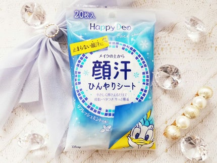 ハッピーデオ フェイスシート/マンダム/ボディシートを使ったクチコミ(1枚目)