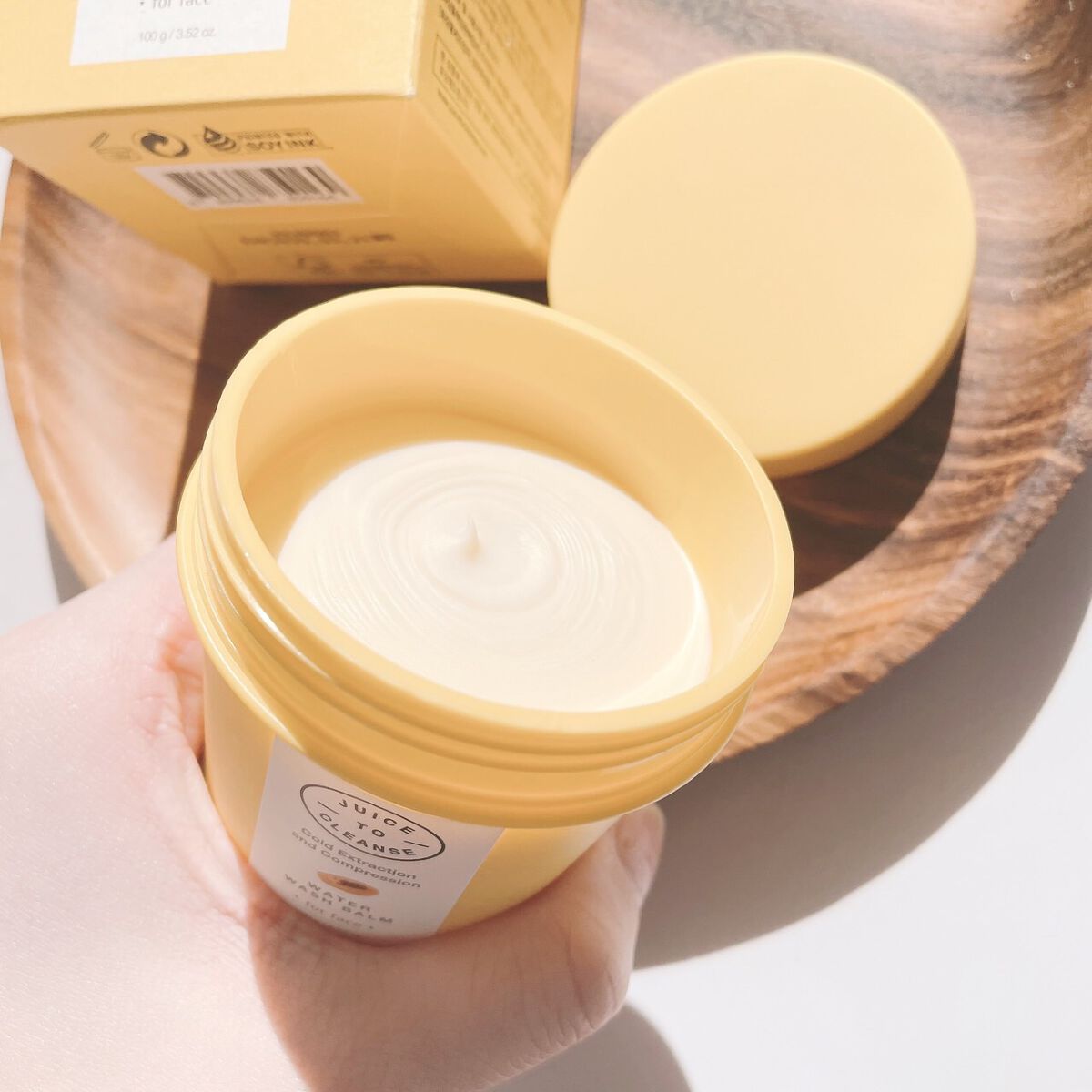 ウォーターウォッシュバーム/JUICE TO CLEANSE/スクラブ・ゴマージュを使ったクチコミ（3枚目）