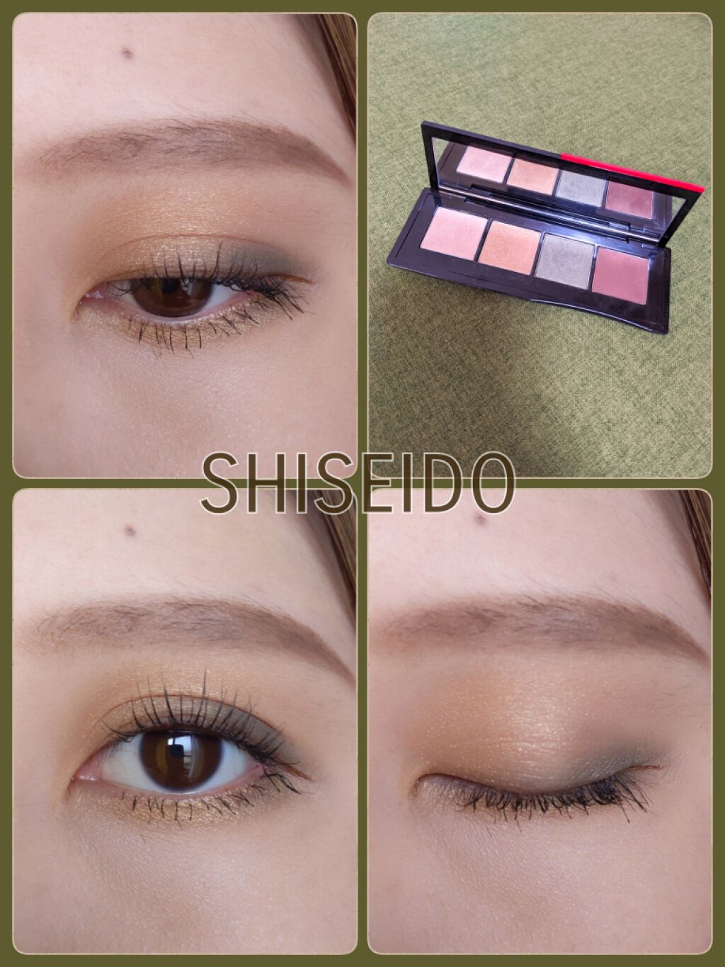 エッセンシャリスト アイパレット 03 Namiki Street Nature/SHISEIDO/アイシャドウパレットを使ったクチコミ（1枚目）