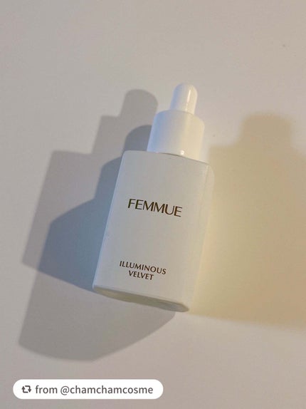 イルミナス ベルベット/FEMMUE/美容液を使ったクチコミ(2枚目)
