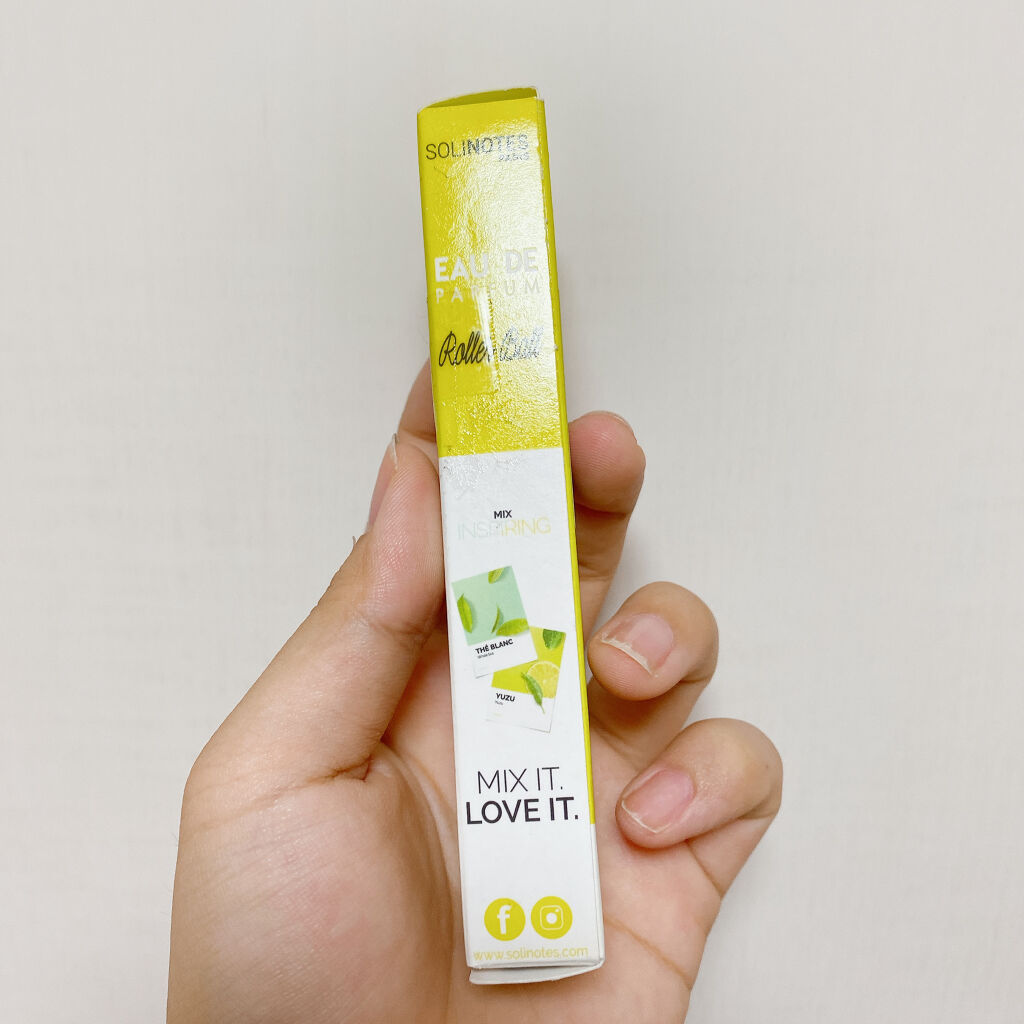 オードパルファム ユズ/ソリノート/香水(レディース)を使ったクチコミ（2枚目）