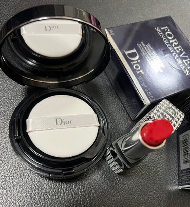 ルージュ ディオール 999V ベルベット<ニュー ルック エディション>（生産終了）/Dior/口紅を使ったクチコミ（2枚目）