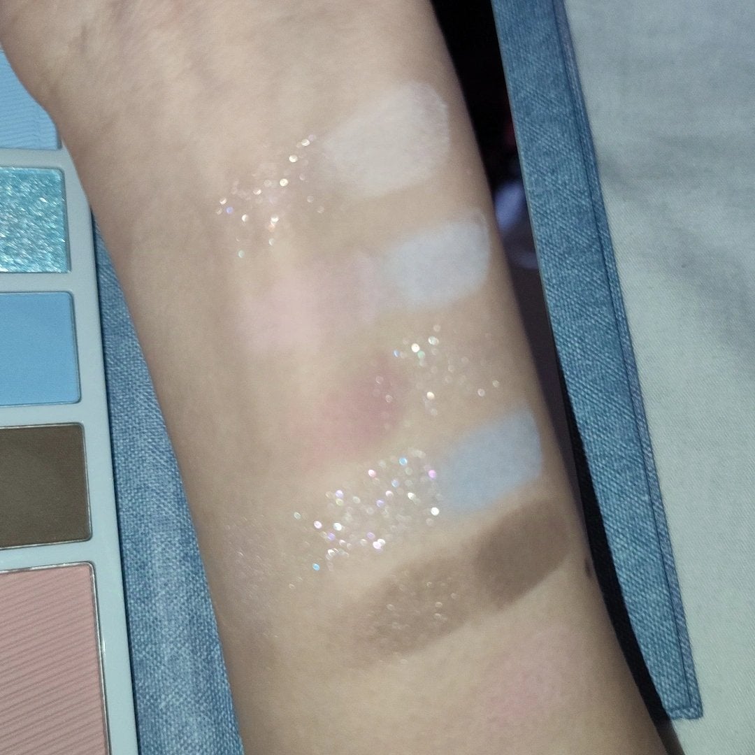 デザイナーアイズ&チークパレット/PERFECT DIARY/アイシャドウパレットを使ったクチコミ(6枚目)