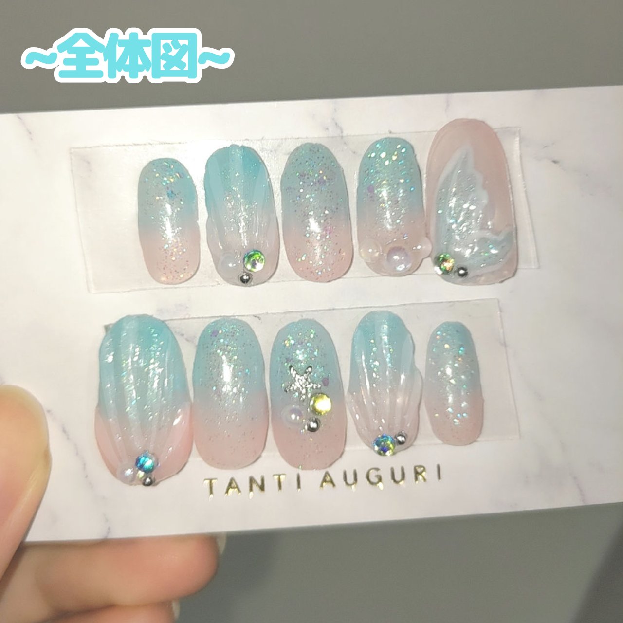 ネイルアートシール/DAISO/ネイルシールを使ったクチコミ（2枚目）