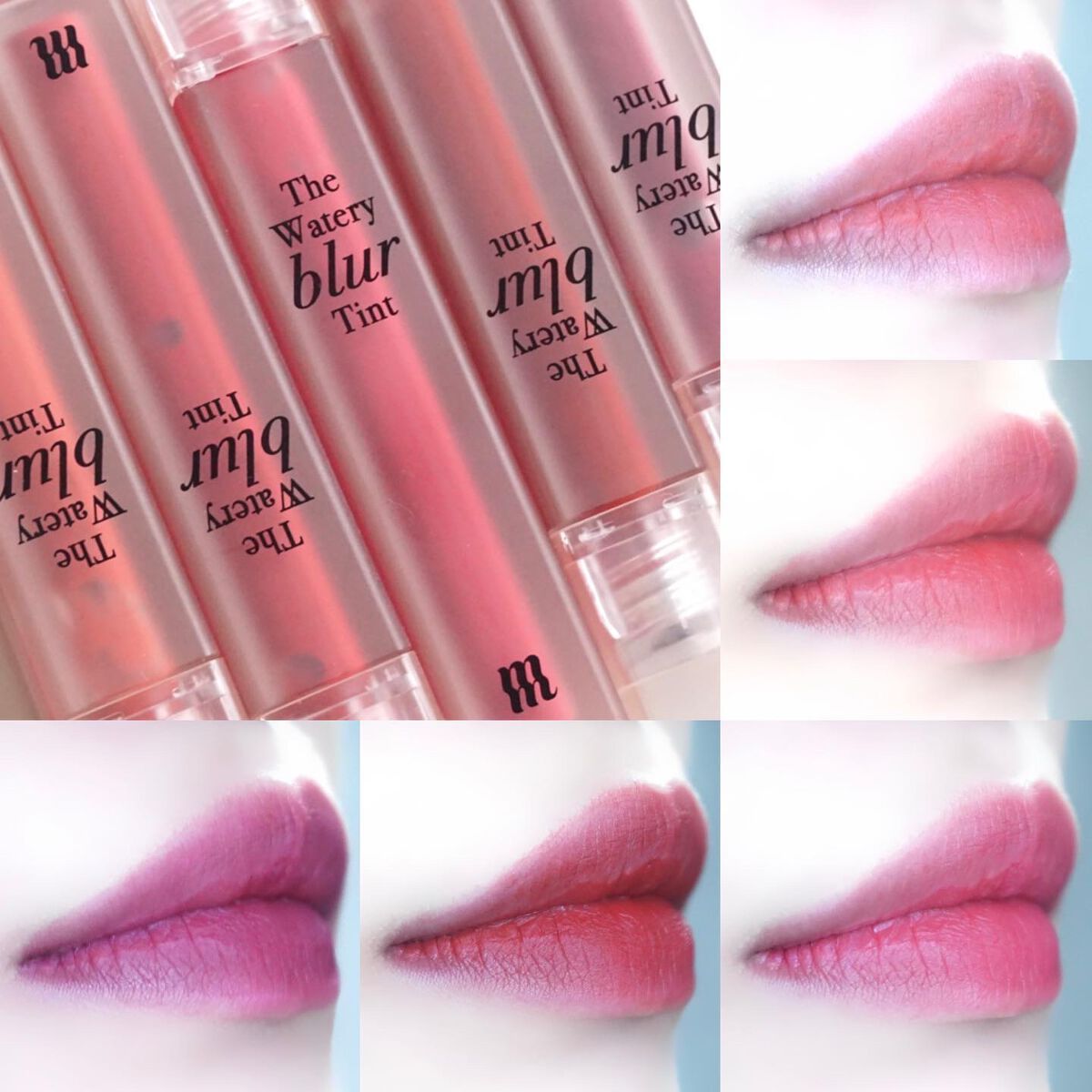ザ ウォータリー ブラー ティント/MERZY/リップティントを使ったクチコミ（1枚目）
