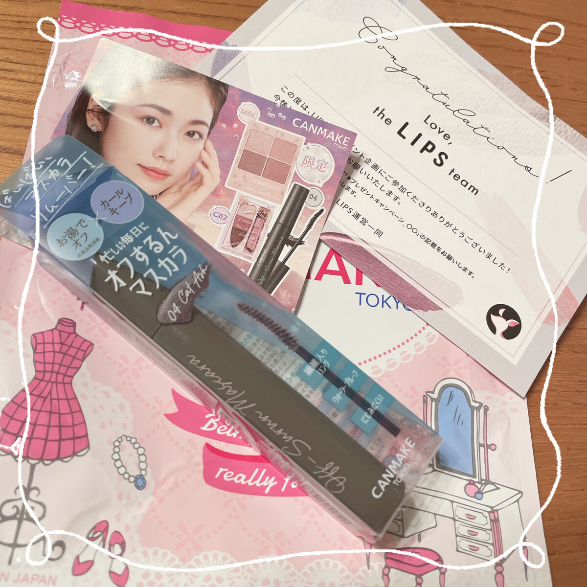 オフするんマスカラ 04 キャットアッシュ/キャンメイク/マスカラを使ったクチコミ（1枚目）