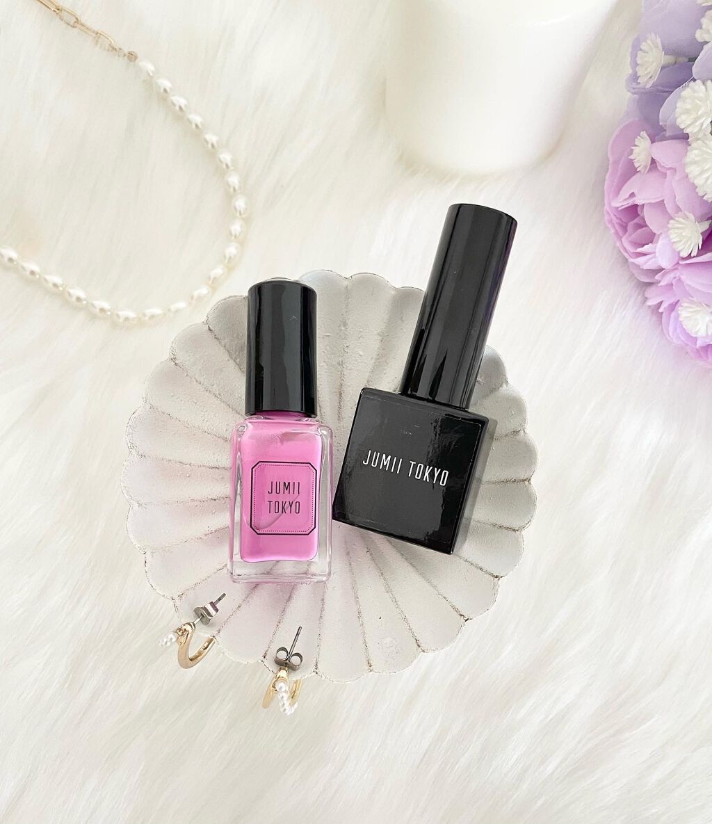 マニキュアジェルコート/ジュミートウキョウ/ジェルネイルを使ったクチコミ（1枚目）