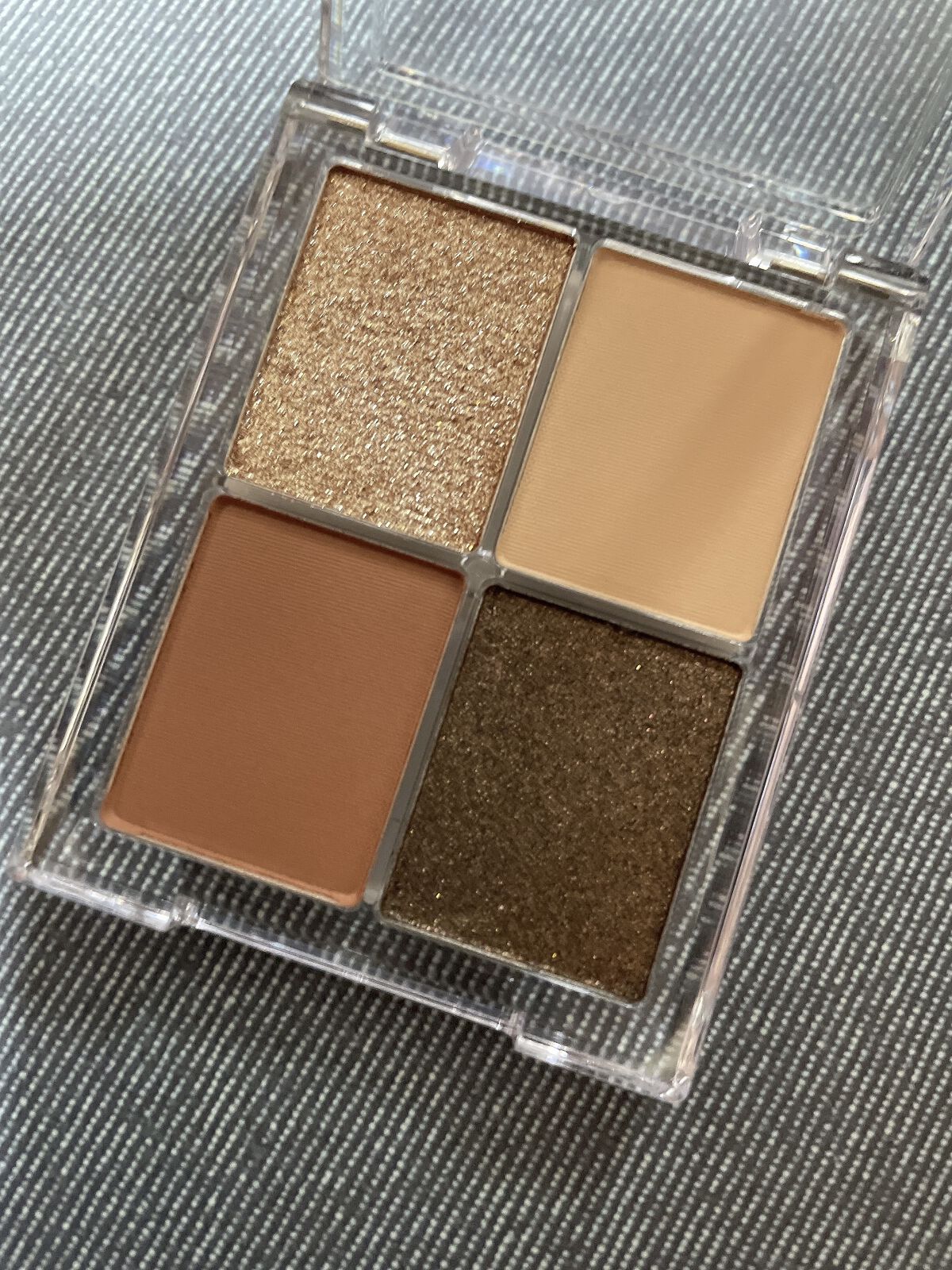 4色アイシャドウパレット 07 フィエルテノアール/aZTK/アイシャドウパレットを使ったクチコミ（2枚目）