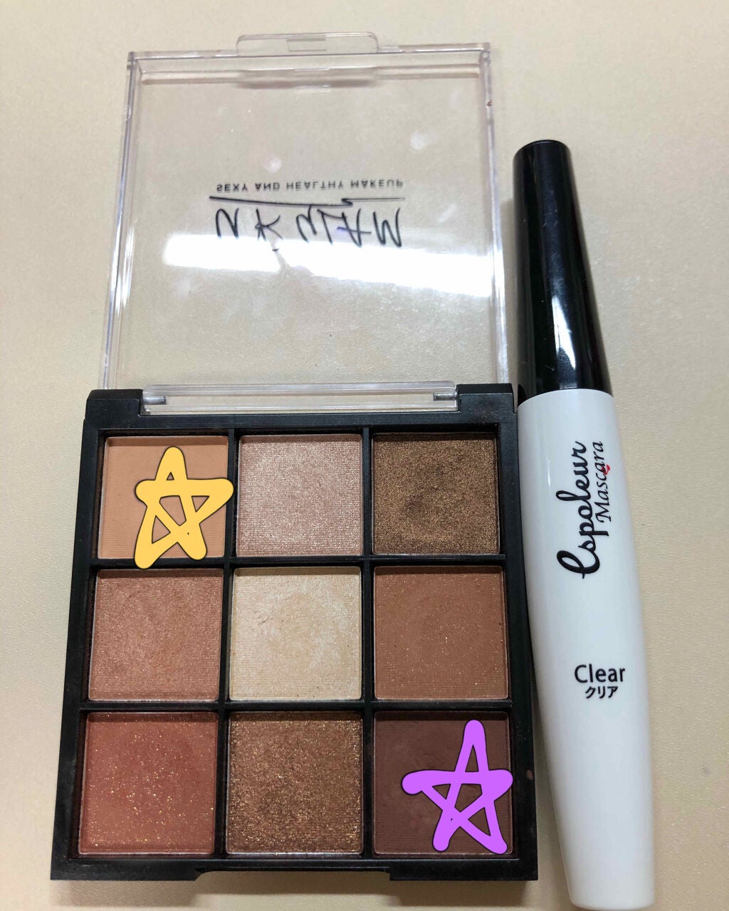 UR GLAM BLOOMING EYE COLOR PALETTE/U R GLAM/アイシャドウパレットを使ったクチコミ(2枚目)