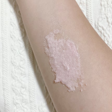 Q+Me スウィート ボム タラソ スクラブ/AGARISM/バスト・ヒップケアを使ったクチコミ(4枚目)