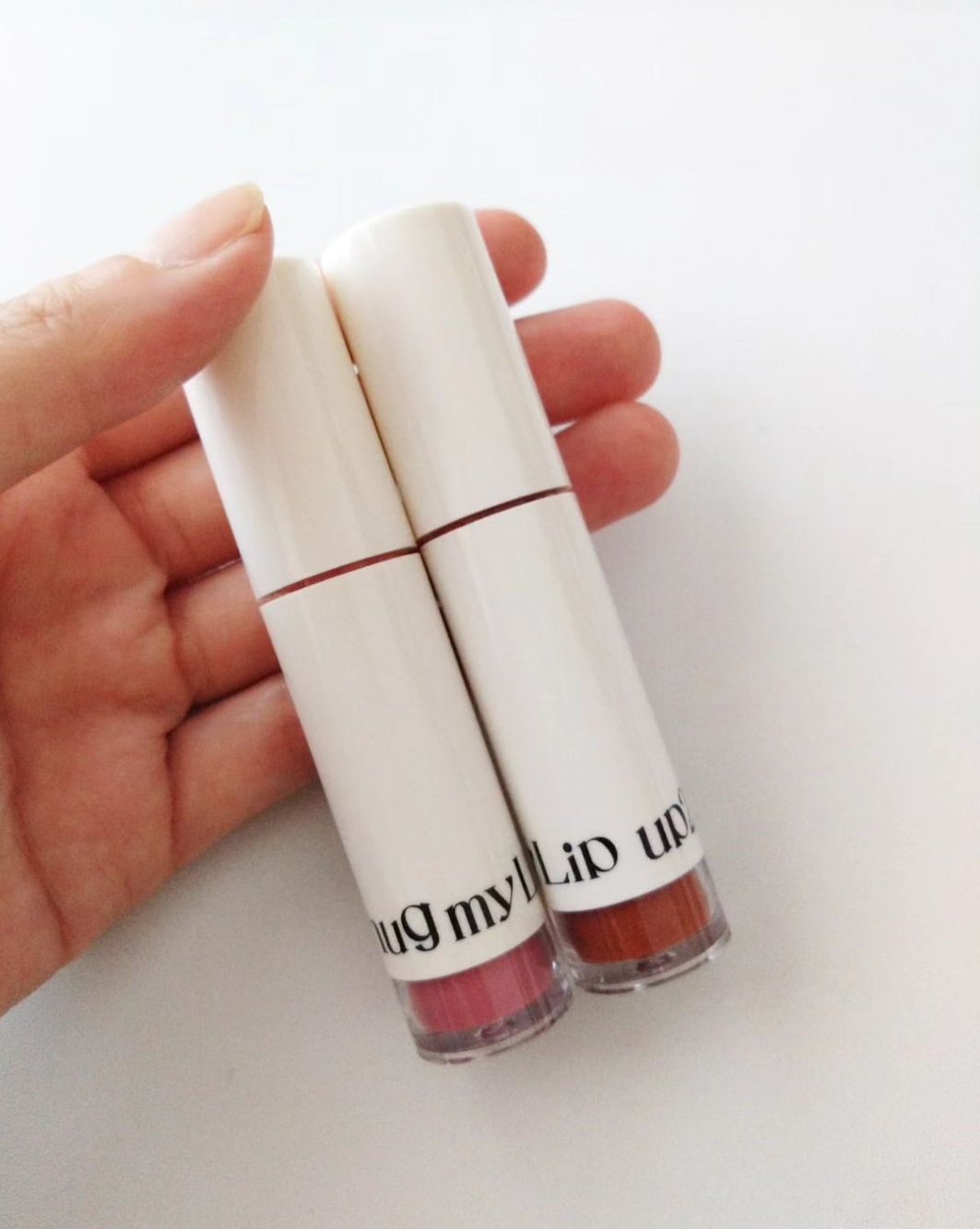 アップトゥーミー　ハグマイリップ　カラーロックプランパー/up2me/リッププランパーを使ったクチコミ（3枚目）