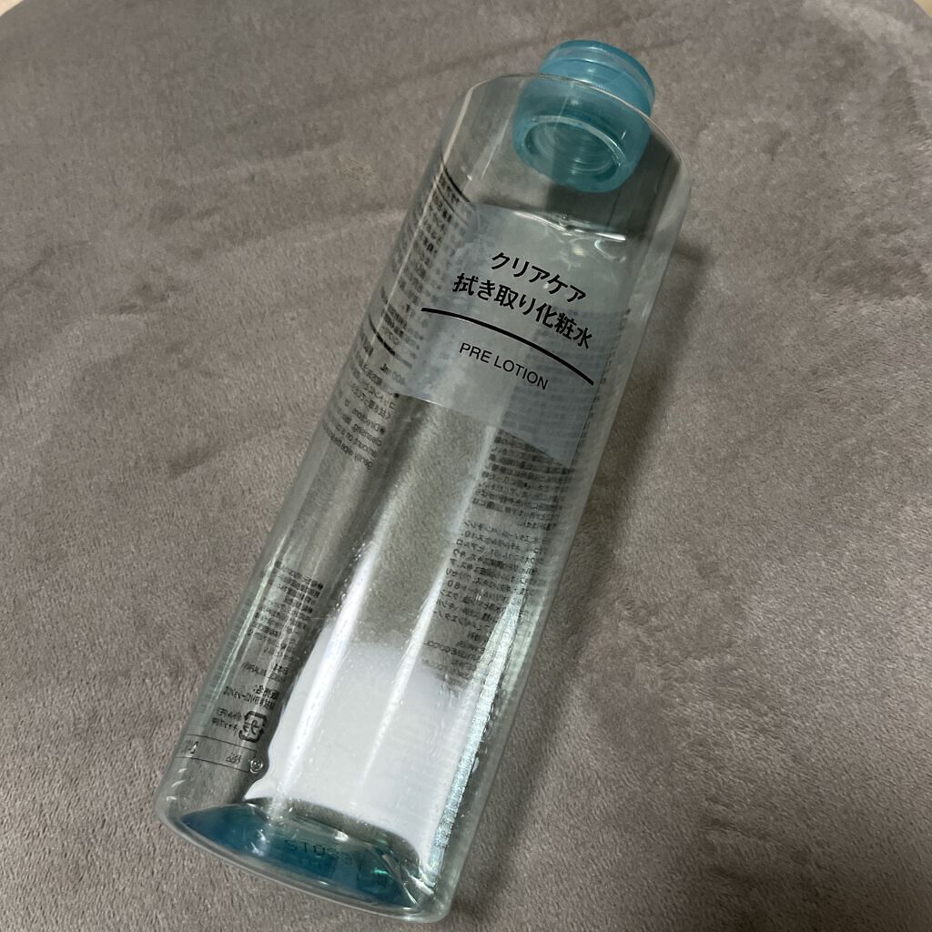 クリアケア拭き取り化粧水/無印良品/拭き取り化粧水を使ったクチコミ（1枚目）