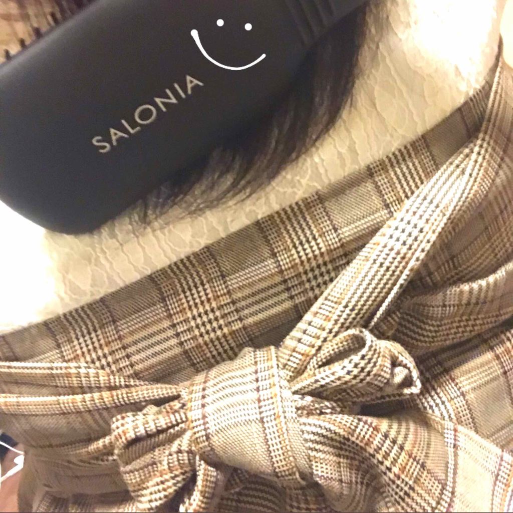 SALONIA ストレートヒートブラシ/SALONIA/ヒートブラシを使ったクチコミ（1枚目）