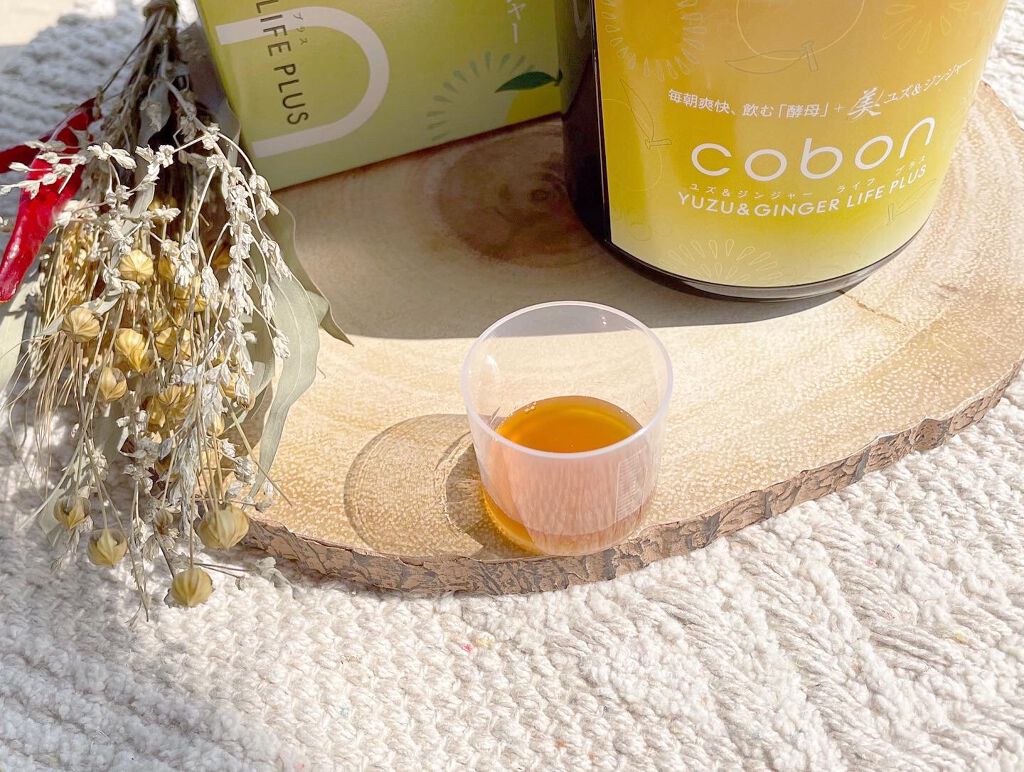 コーボンユズ＆ジンジャーライフプラスN525/COBON/酵素ドリンクを使ったクチコミ（1枚目）