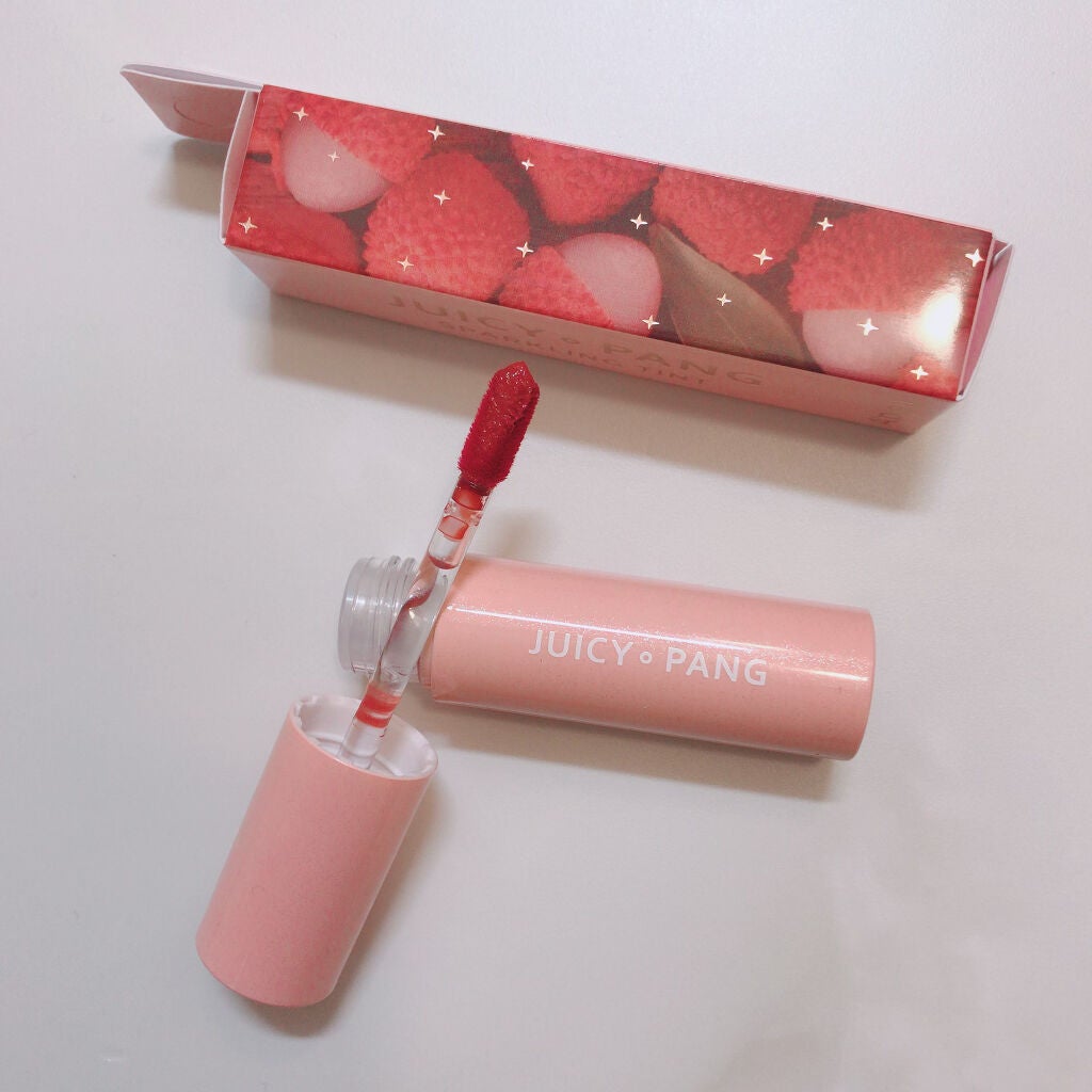 アピュー ジューシーパン スパークリングティント/A’pieu/口紅を使ったクチコミ(3枚目)