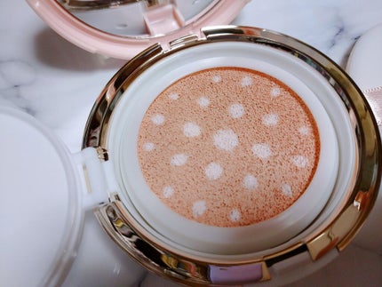 GLOMRIZER トーンピッカー クッション/espoir/クッションファンデーションを使ったクチコミ(2枚目)